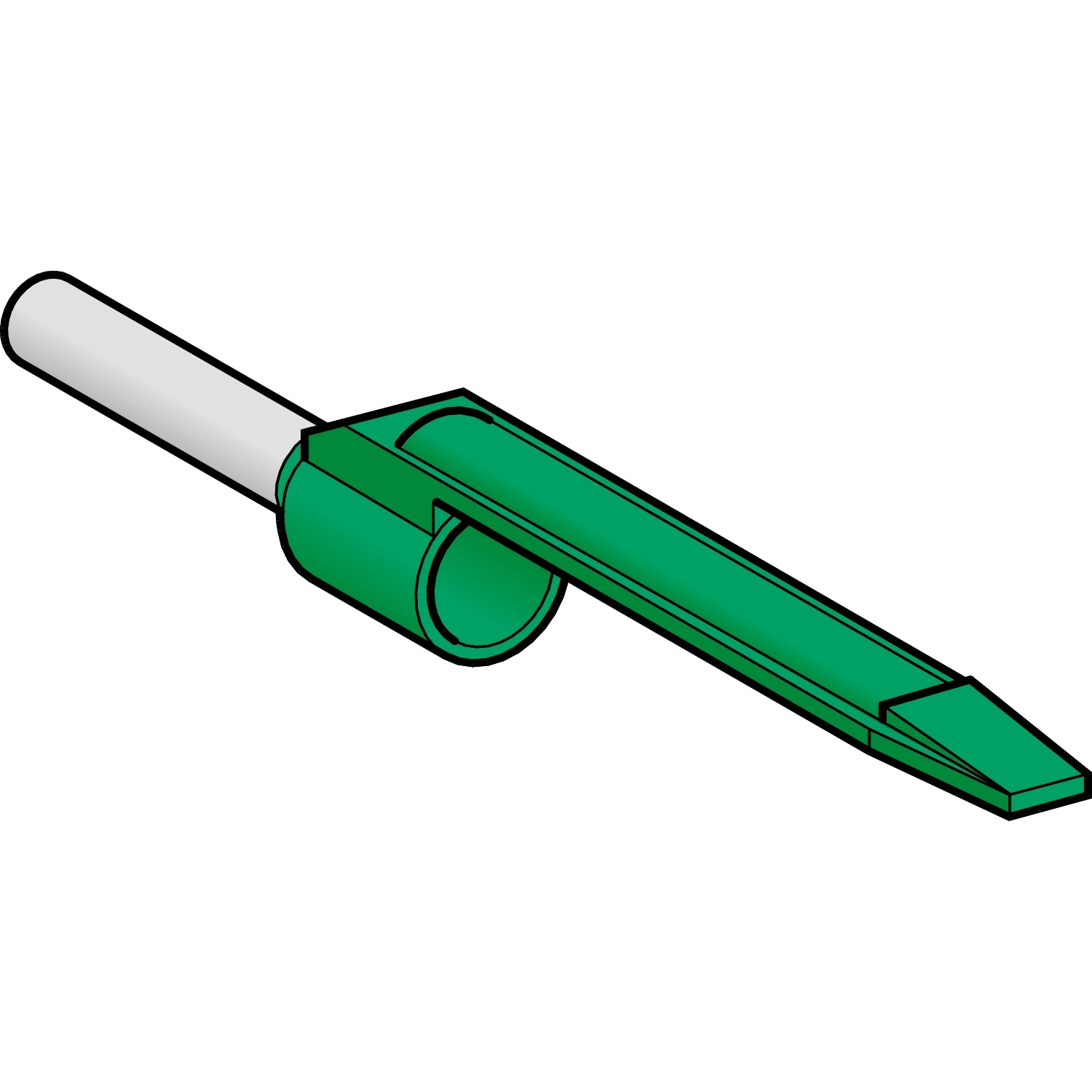DZ5CA003 НАКОНЕЧНИК С ЯЗЫЧКОМ ДЛЯ МАРКИРОВКИ AR1M*, СРЕДНИЙ, СЕЧЕНИЕМ 0,34ММ2 ЗЕЛЕНЫЙ Schneider Electric Интерфейсы, клеммн. колодки, наконечники 