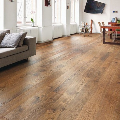 Паркетная доска Haro 4000 Series Top connect дымчатый Саваж Дуб Натур с брашью (Текстурированная) 2200х173 мм 530148 - Вид №2