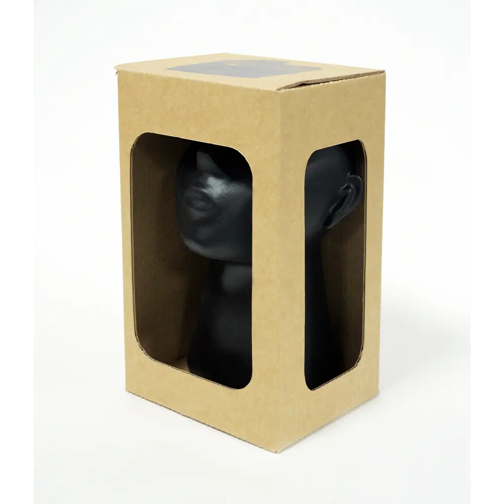 Подставка Клео гипс 14x10.5x22 см цвет черный EVIS STLM-2117673 - Вид №3