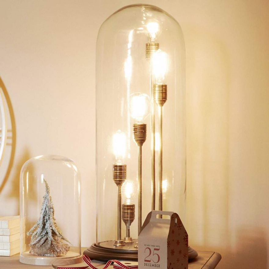 Настольная лампа Opus от Eichholtz 108581 EICHHOLTZ ИНТЕРЬЕРНЫЕ 061712 Бронза;прозрачный  - Вид №6