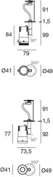 Linea Light Group Круглый светодиодный точечный светильник из алюминия Play_systems sun-id-1441995 - Вид №2
