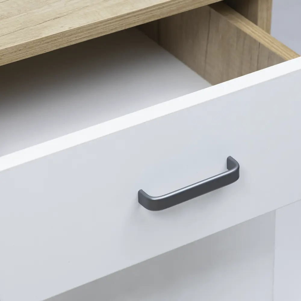 Мебельная ручка-скоба UA340-160 160 мм графит AKS STLM-2037478 - Вид №6