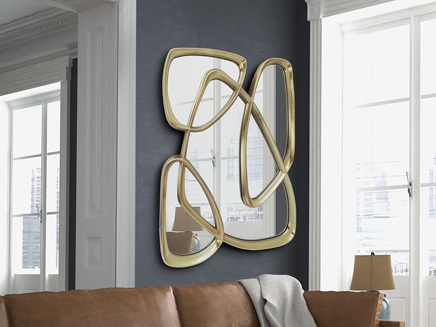 109241 Зеркало золотое Schuller Morfeo - Вид №3