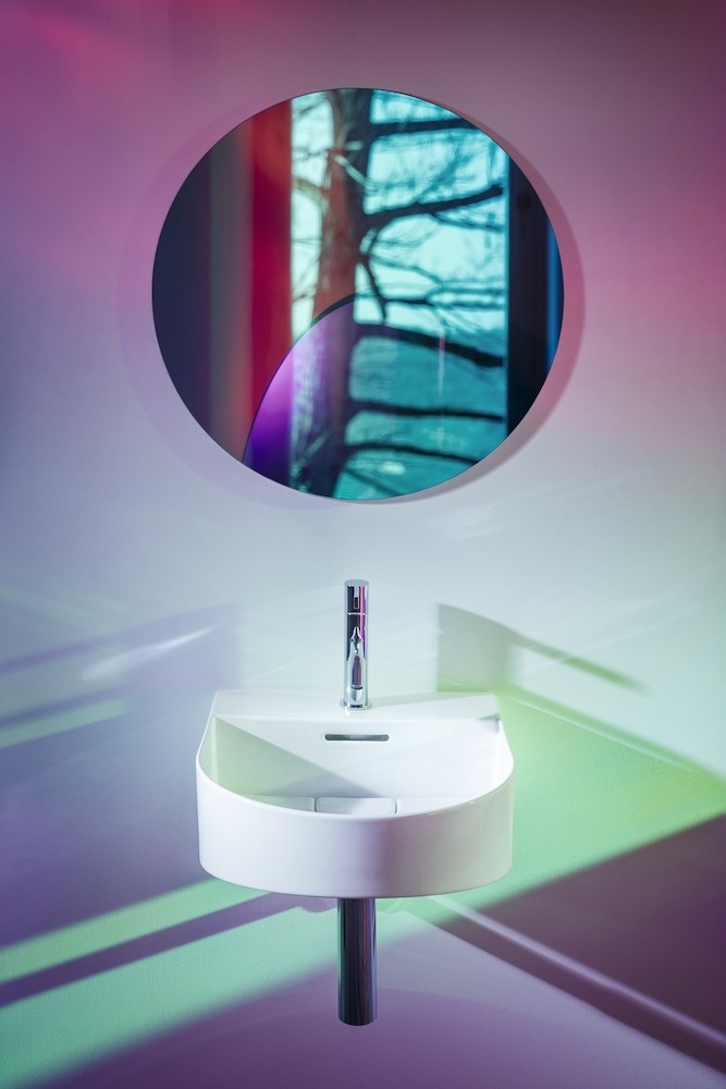 H3113310041011 Смеситель для раковины, 115 мм, с донным клапаном LAUFEN PRO - Вид №45