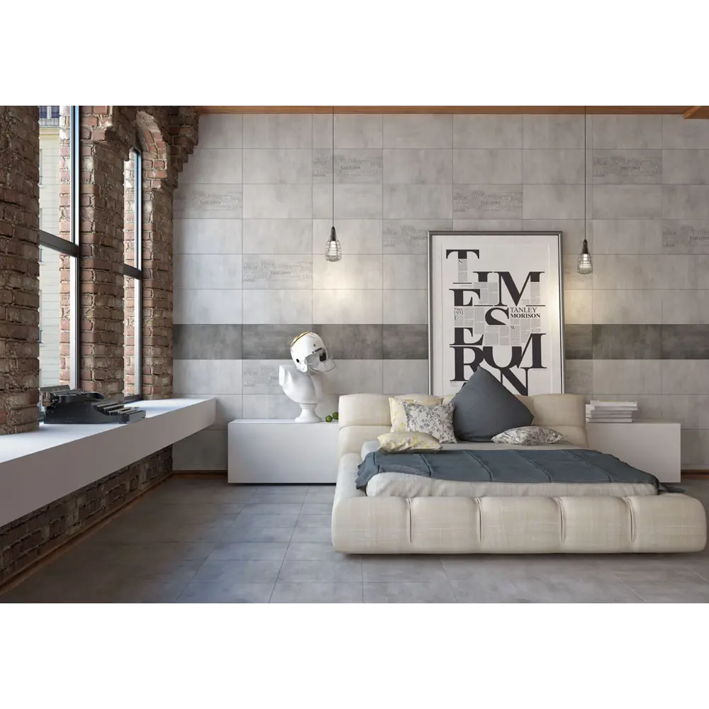 Плитка универсальная Kendal 30.7х60.7 см 1.49 м2 цвет серый 82116251 STLM-2212647 Golden Tile - Вид №3