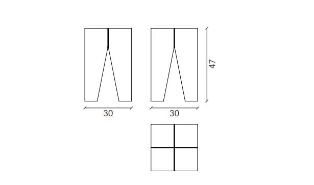 Деревянный низкий стул Devina Nais GRIND LOW ARCH-00047307 - Вид №2