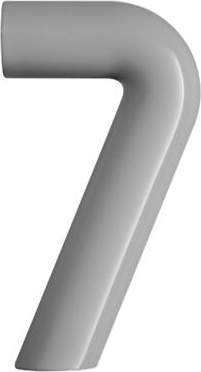 702.165.7 номера домов HEWI Türzubehör  - Вид №1