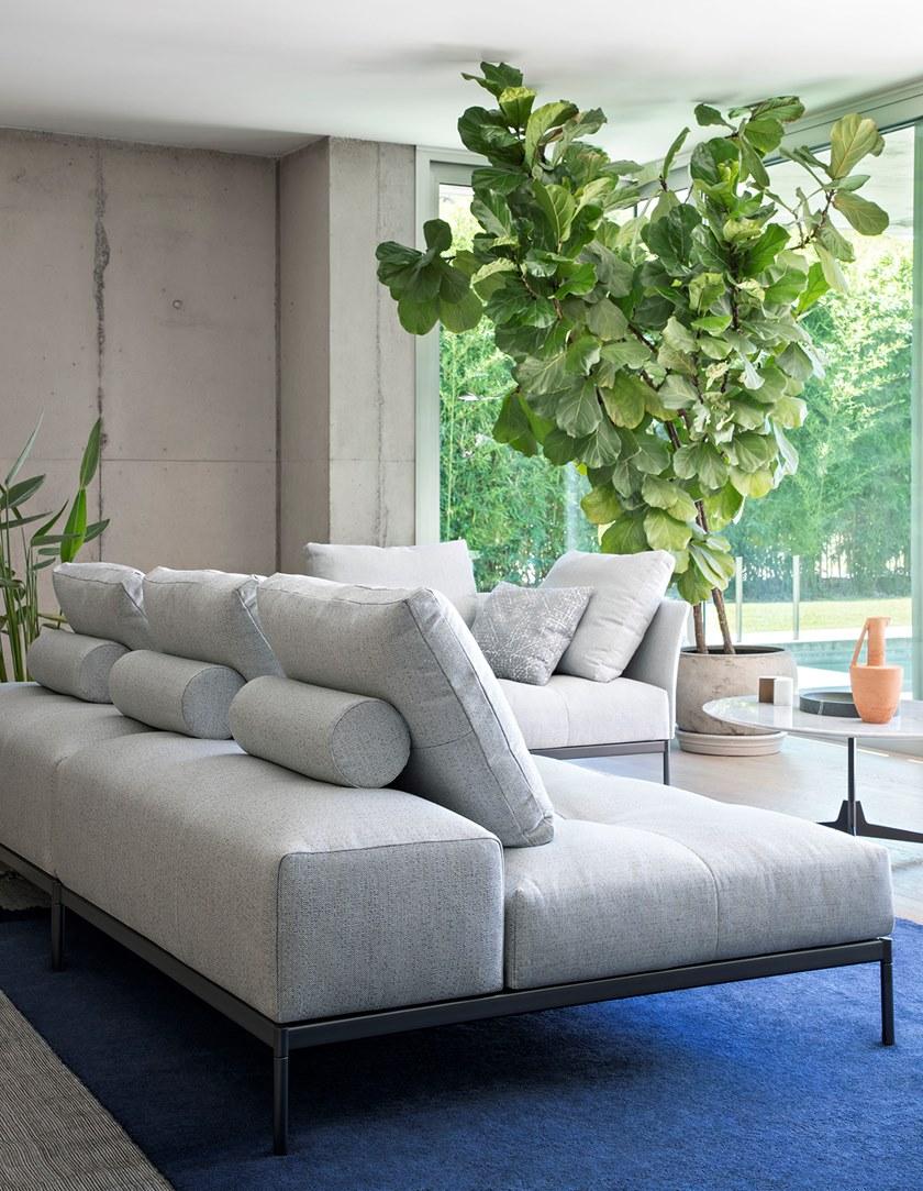 Saba Italia Модульный тканевый диван Pixel light sun-id-1385462 - Вид №8