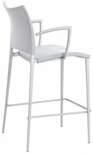 Desalto Высокий табурет из синтетического материала со спинкой Sand