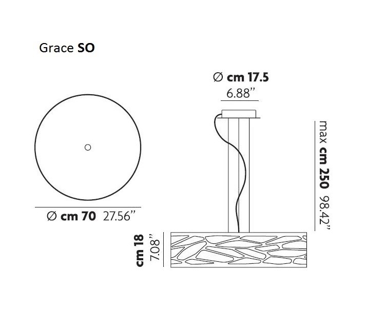 Studio Design Grace Susp Large Cylinder SO 143004 подвес Studio Italia Design 98932 - Вид №5