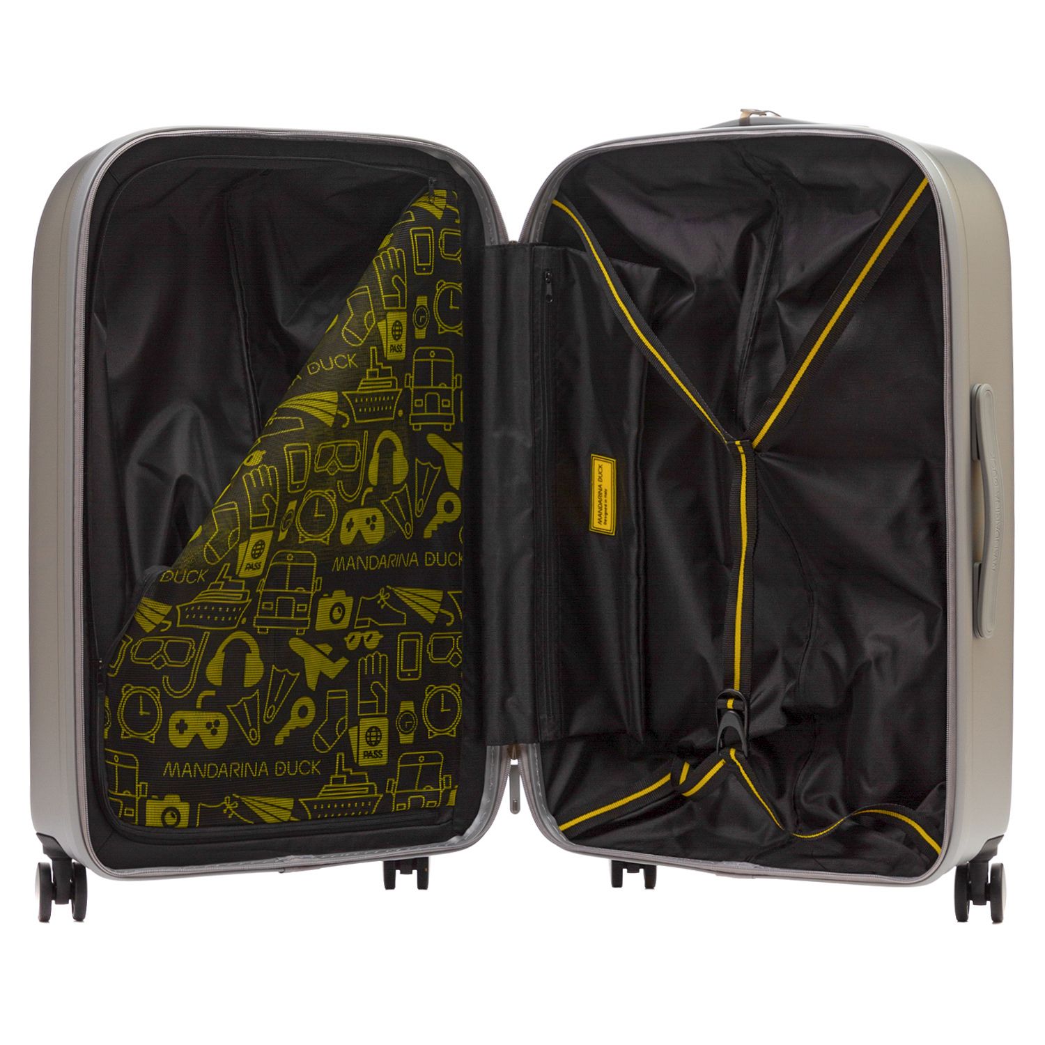 SZV12-466 Чемодан SZV12 Medium Trolley Mandarina Duck Logoduck+  - Вид №2