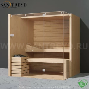 Effegibi SKY CORNER 80 BI55400019 Био-сауна. Мощность: 9 кВт макс. Размеры: длина 200 см, ширина 180 см. Отделка: канадский хемлок.