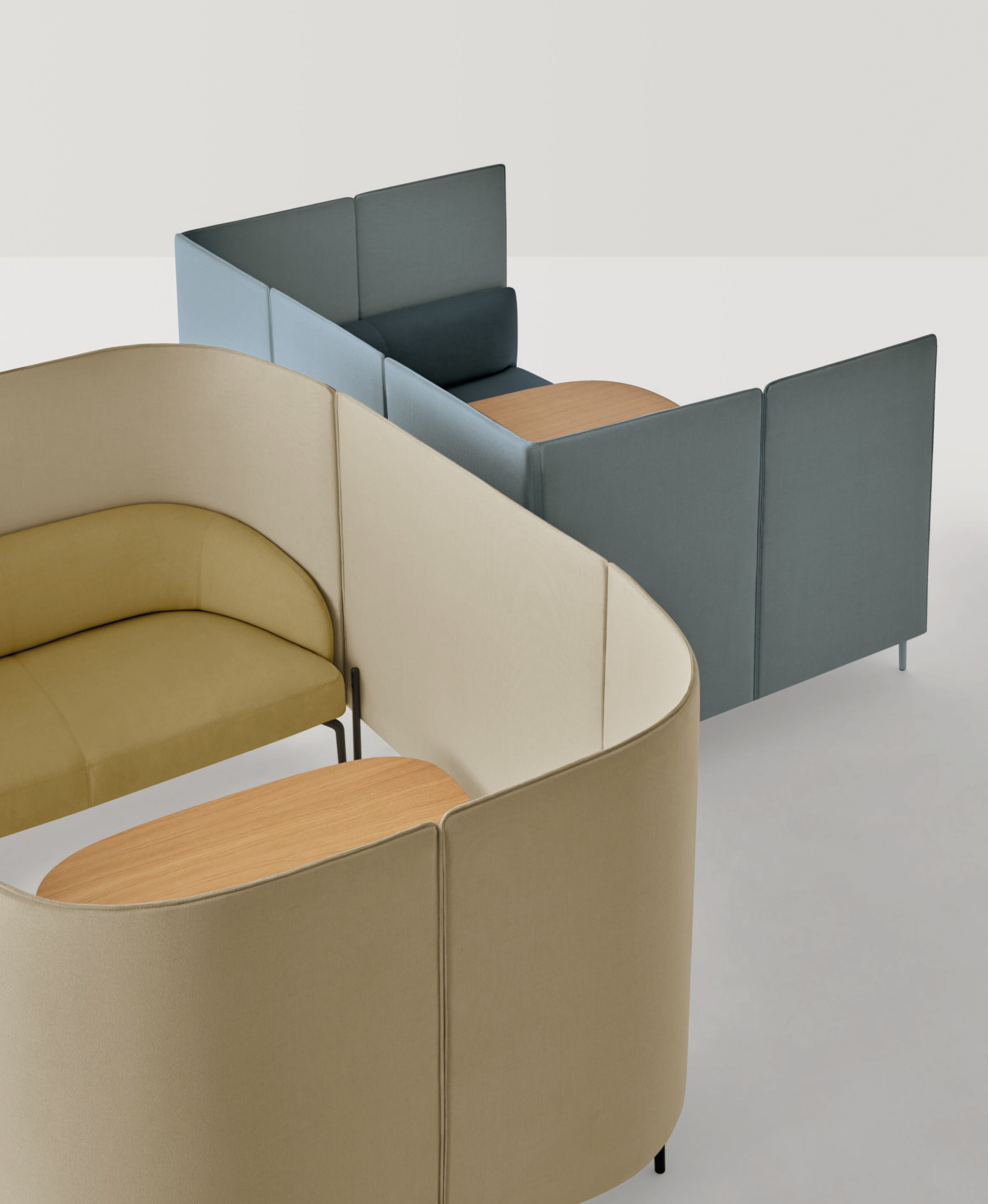 Офис остров модульная ткань INCLASS ARCH-00074816 - Вид №9