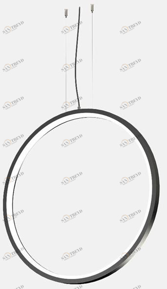 Lucifero's Светодиодная подвесная лампа из экструдированного алюминия File flex circle Fxv22.8