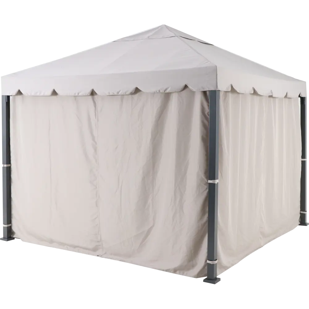 Шторы для павильона 180G 3x3 м цвет серый/коричневый 82232762 STLM-2192868 NATERIAL  - Вид №4