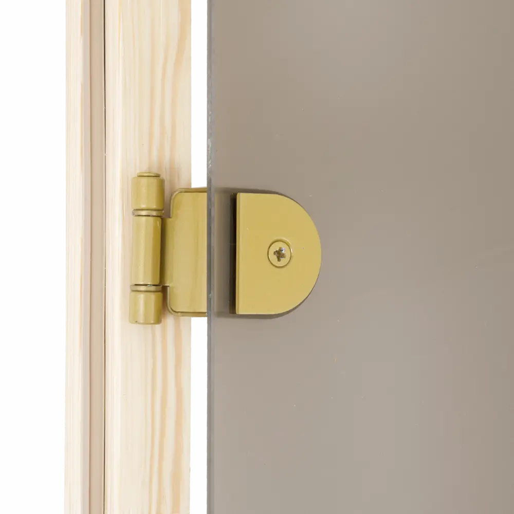 Дверь для сауны стеклянная бронза с рисунком 69x189 см двусторонняя Santreyd STLM-2033066 - Вид №3