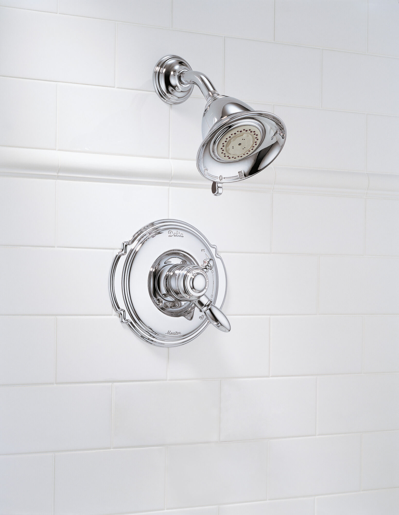 T17255-NN Облицовка для душа Monitor® серии 17 Delta Faucet Victorian Жемчужный никель - Вид №7