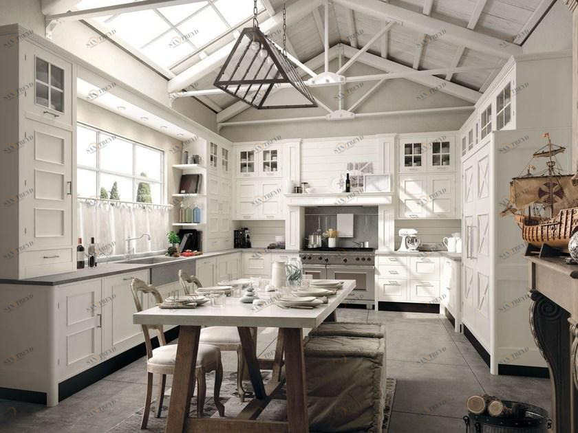 Marchi Cucine Лаковая встроенная кухня Montserrat sun-id-1492062