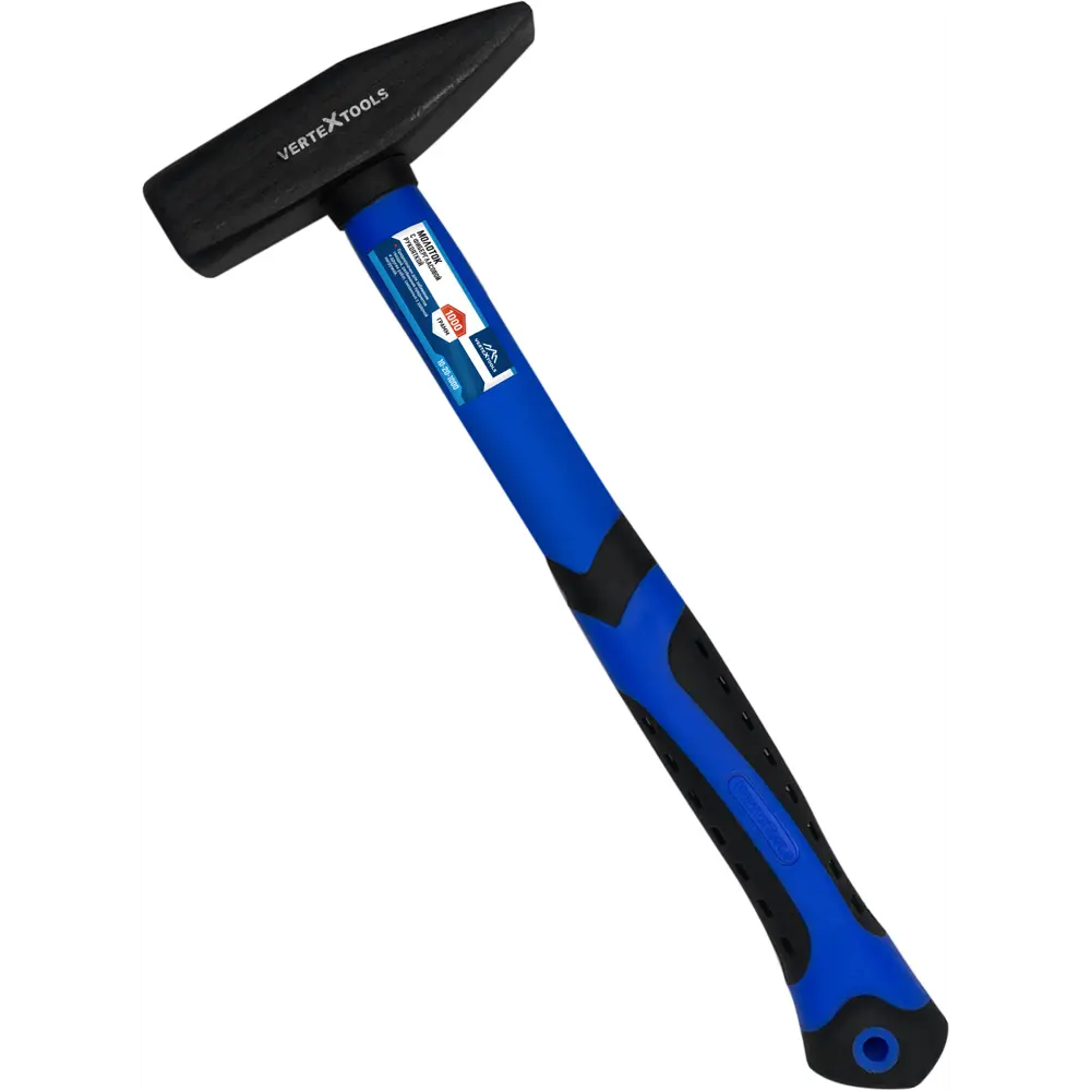 Слесарный молоток Vertextools с фиберглассовой рукояткой 1000 г 89411082 STLM-1571952 - Вид №1