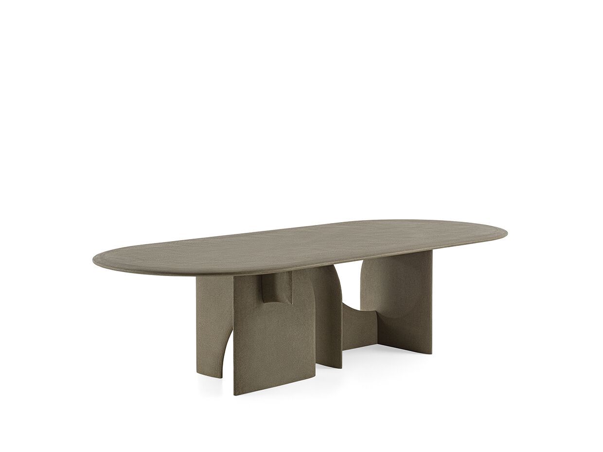 Овальный стол из натурального камня Gallotti&Radice Кремень ARCH-00071274 - Вид №7