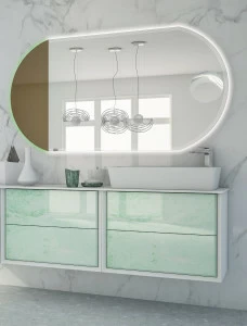Мебель для ванной CEZARES BELLAGIO 140 Green Stone