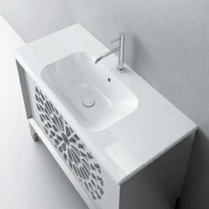 Avila Dos Раковина керамическая белая COVER PLAIN 100