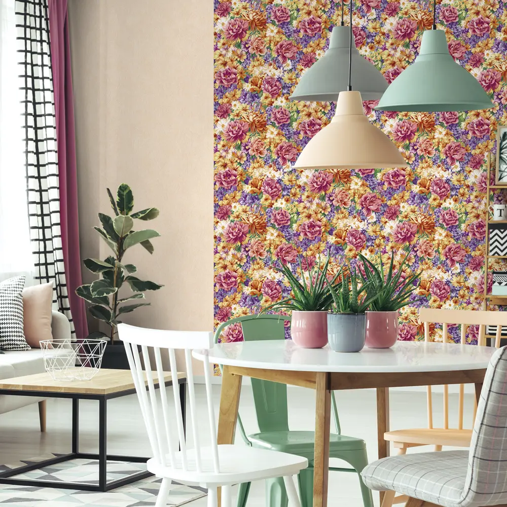 Обои флизелиновые Erismann Light2 розовые 1.06 м 4591-5 Light 2 vol.4 STLM-2107510 - Вид №2