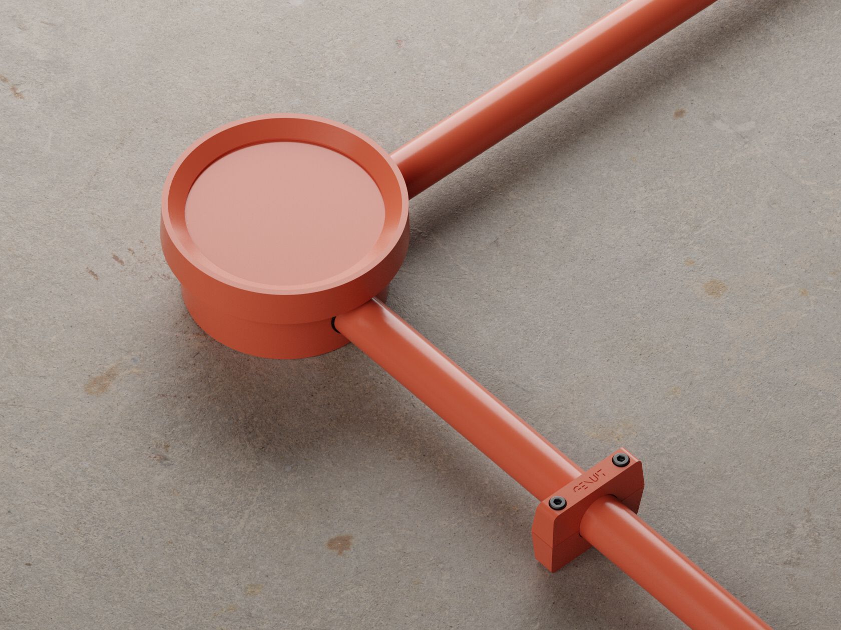 Окрашенная алюминиевая распределительная коробка Genuit Color ARCH-00144905