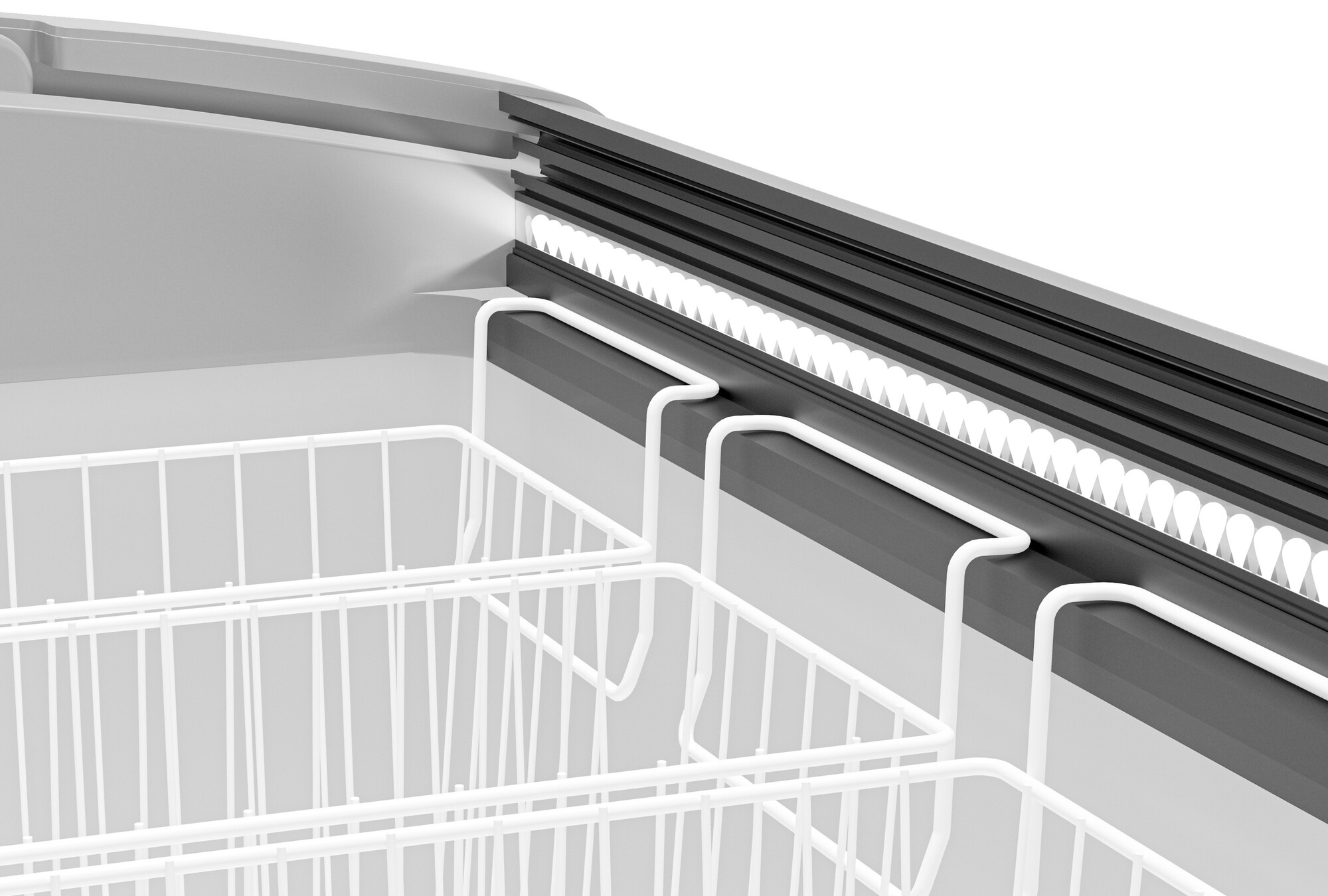 1229594 Морозильный ларь Frostor Gellar FG 500 E белый, синий STDN-0041301 - Вид №3