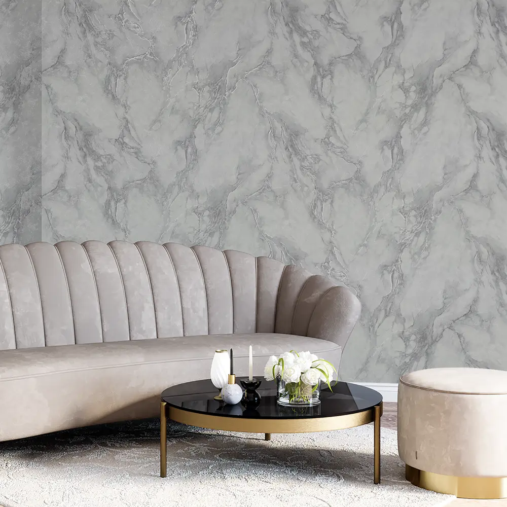 Обои Palitra Planet Bianca - мраморная элегантность для вашего интерьера 89358793 STLM-0815809 - Вид №3