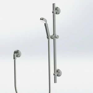 C46-2211 C46-2211 Душевой набор на раздвижной штанге Пылающий лебедь Cristal & Bronze CYGNE FLAMANT