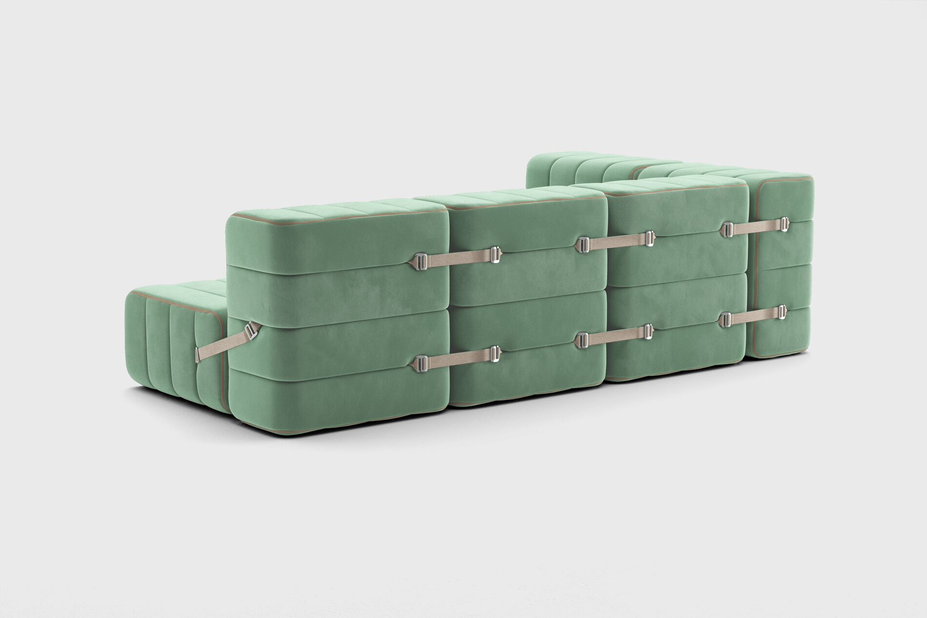 Модульный угловой диван из ткани AMBIVALENZ Curt ARCH-00061719 - Вид №14