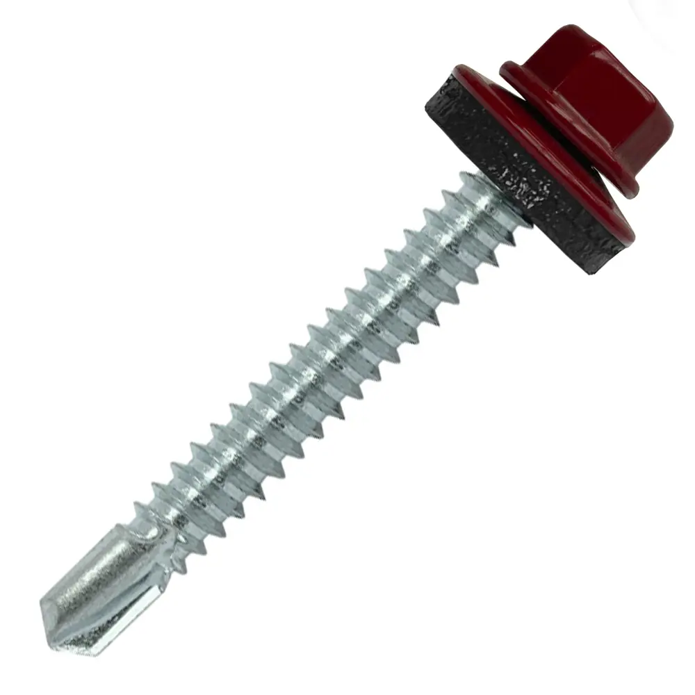 Саморезы кровельные DILWIS по металлу с буром 5.5×51 мм оцинкованные 40 шт 89372564 STLM-1432498