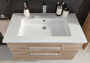 WTM44091 Накладная раковина на столешницу  прямоугольная Puris