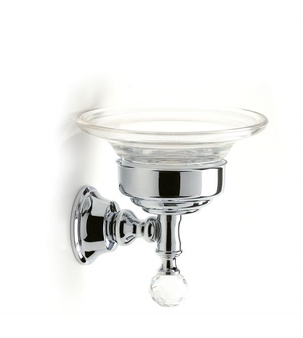 SL09(16) Stil Haus Smart Light, настенная стеклянная мыльница, цвет золото