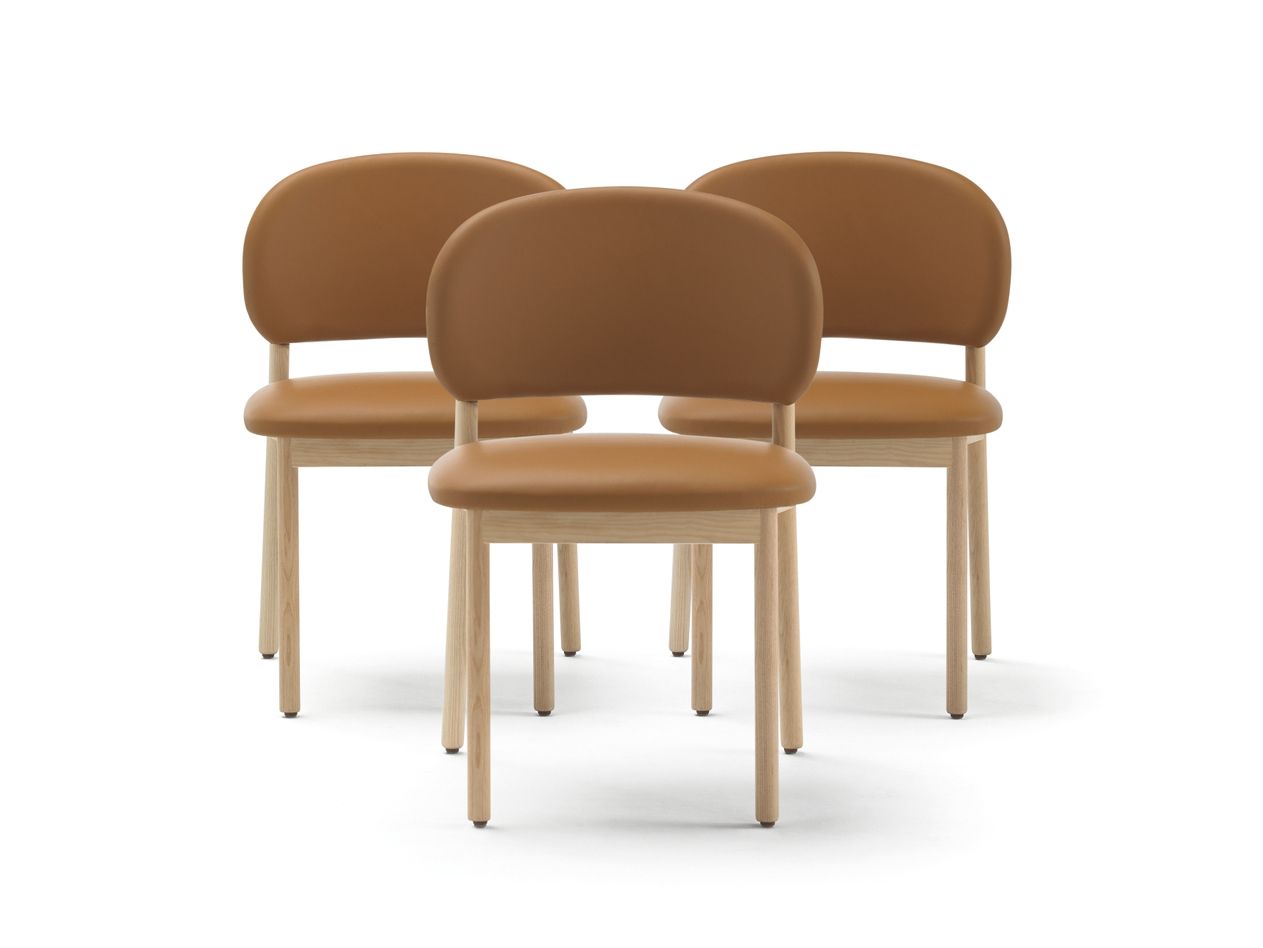 Кожаный мягкий стул Blasco&Vila RC Wood ARCH-00153009 - Вид №11