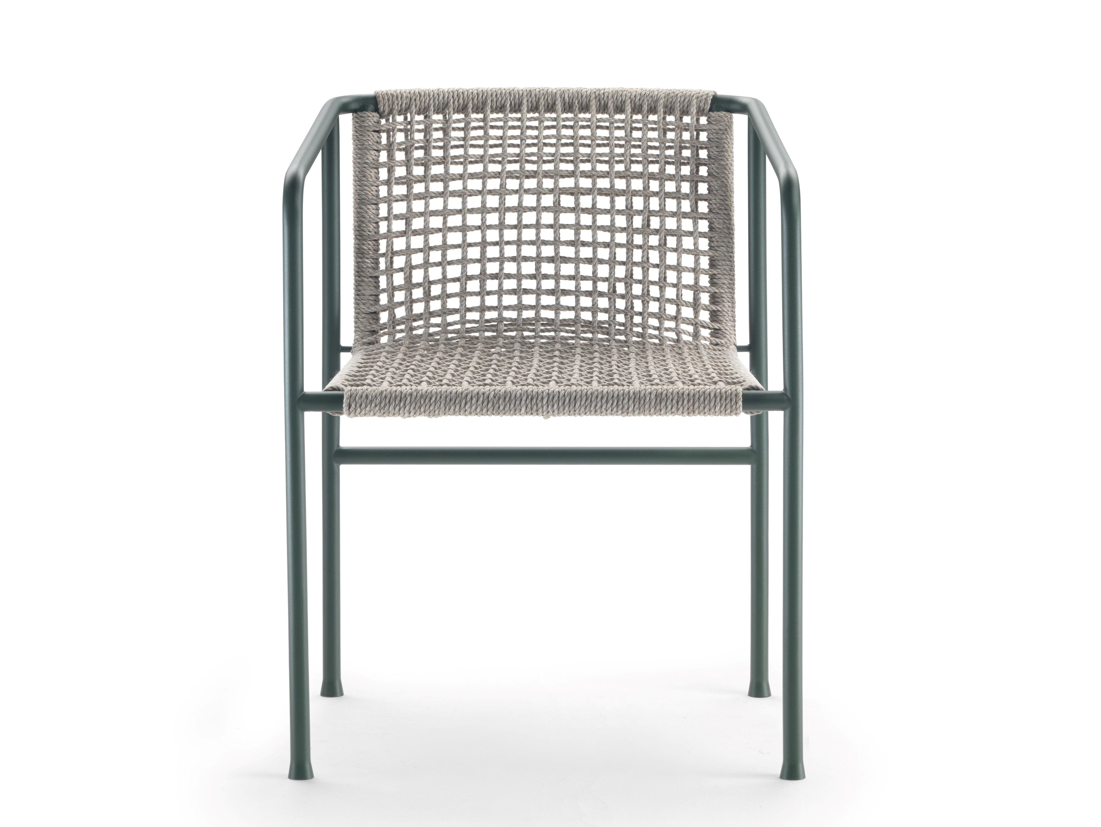 Садовый стул из нержавеющей стали и пластика Flexform Ottavia ARCH-00013846