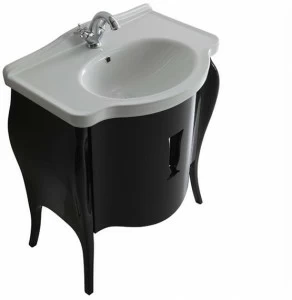 Шкаф МДФ 75 см Белый 8479/8479NE/8480 GALASSIA Ethos