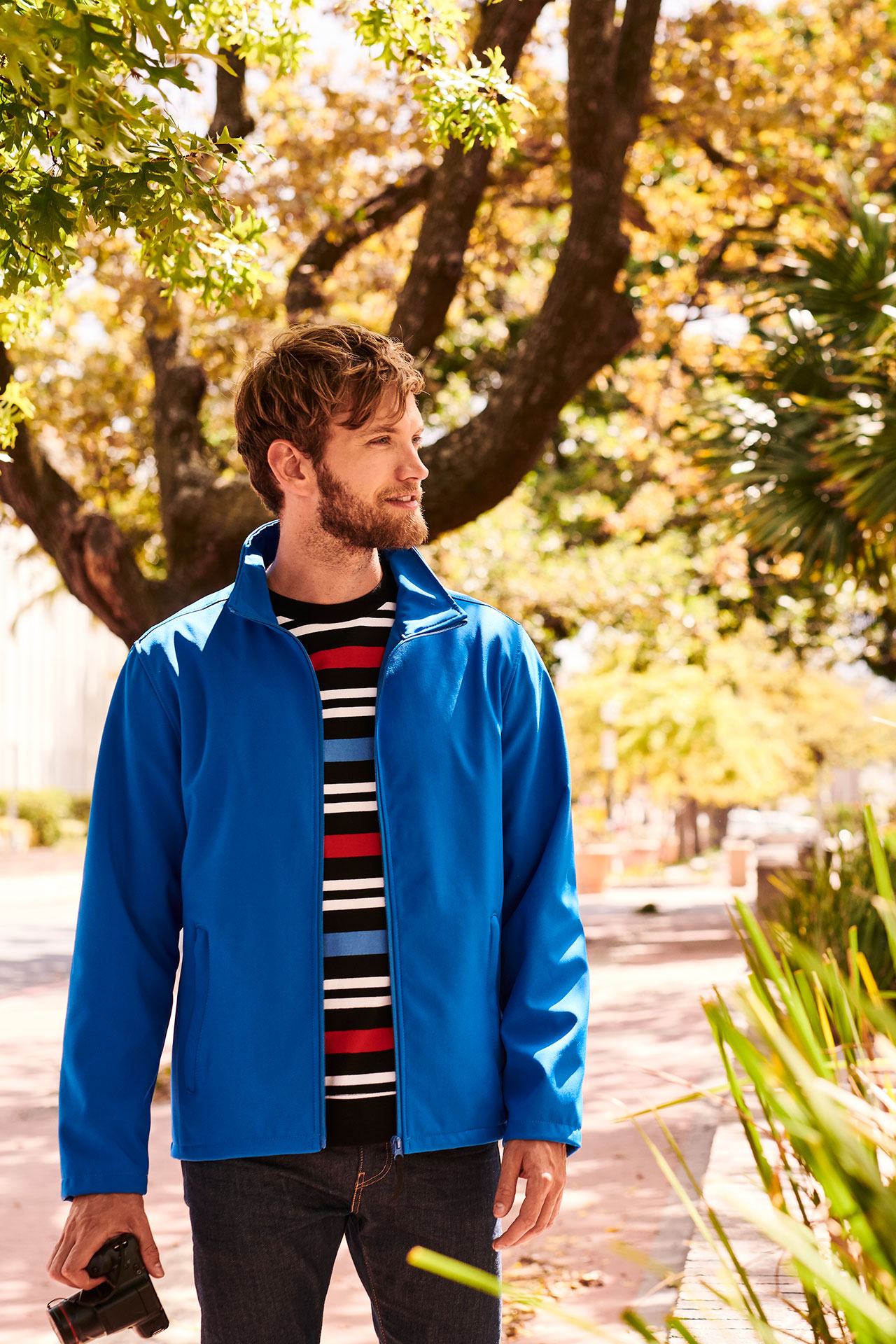 5041987 Куртка РЕГАТТА ПРОФЕШИОНАЛ КЛАССИК софтшел василек  Демисезонная одежда размер XXL (56-58) Спецодежда  - Вид №5