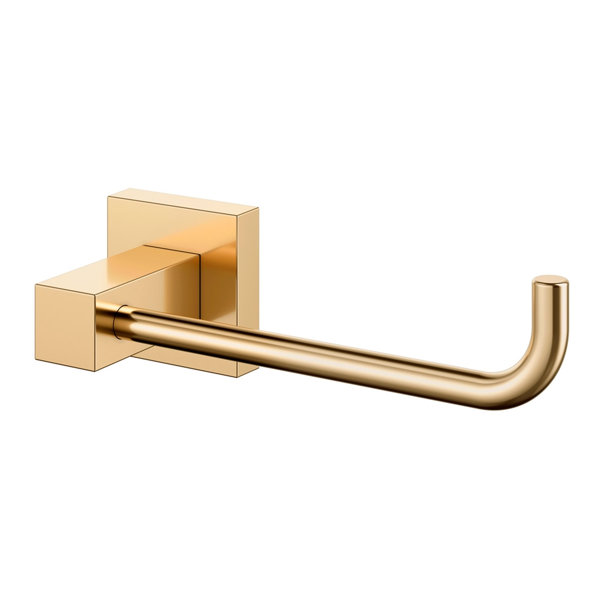 00388543 полированная золотая корзина для бумаги Docol SQUARE