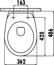 TP320-00CB00E-0000 Унитаз подвесной с биде Creavit  - Вид №1