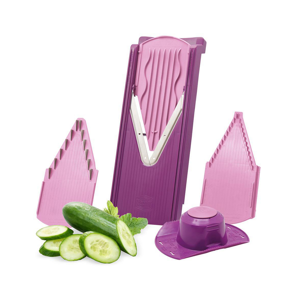 3811027 Карвинг Овощерезка комплект TREND ПЛЮС сиреневая Borner 