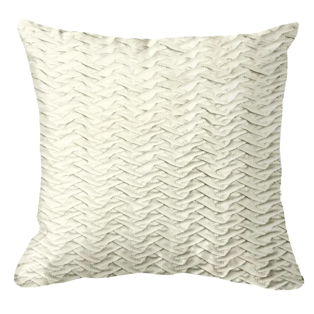 Подушка Неоклассика Венето 45x45 см цвет кремовый SEASONS STLM-2045201