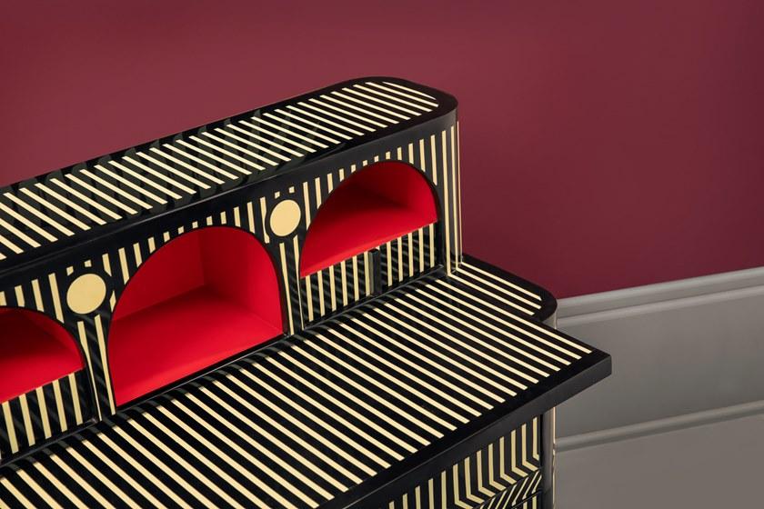 Scarlet Splendour Письменный стол с ящиками Vanilla noir sun-id-1380959 - Вид №5