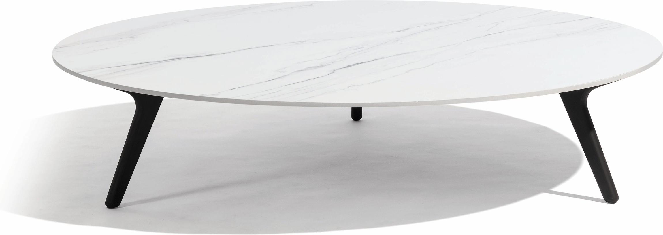 MNST990 Журнальные столики teak nero ⌀148см Manutti Torsa