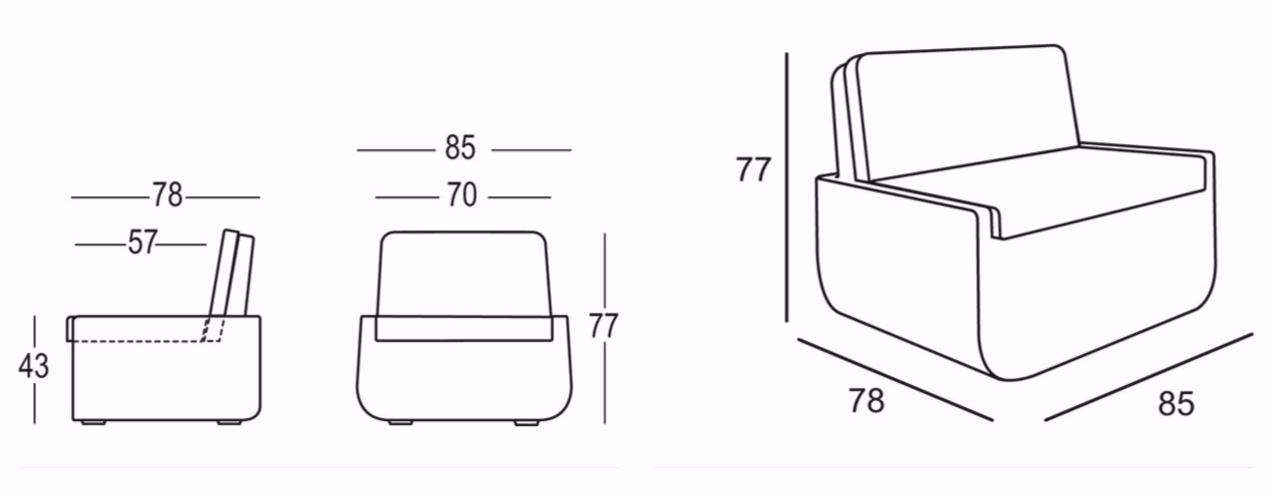 Plust Светящееся кресло Bold sun-id-1363938 - Вид №3