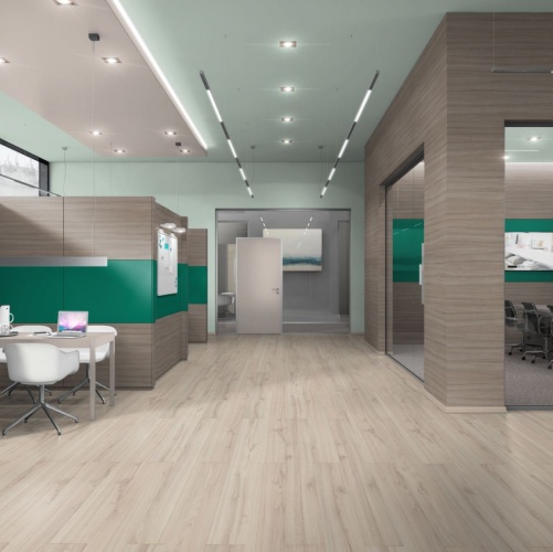 Пробка EGGER Cork+ Дикий Меловой (Гладкая) 1292х245 мм 1201400010 - Вид №25