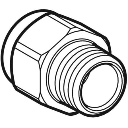 632.006.00.1 Переходник Geberit с наружной резьбой MF 1/2" и внутренней резьбой Geberit  - Вид №1