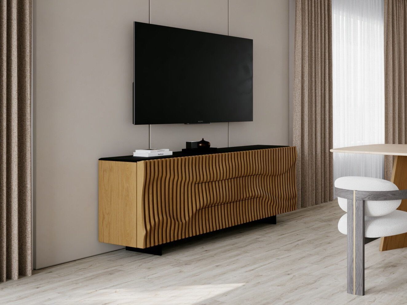 Деревянный шкаф с распашными дверями NORD ARIN Elite ARCH-00009846 - Вид №1