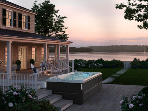 6-7-местный мини-бассейн с противоточным плаванием